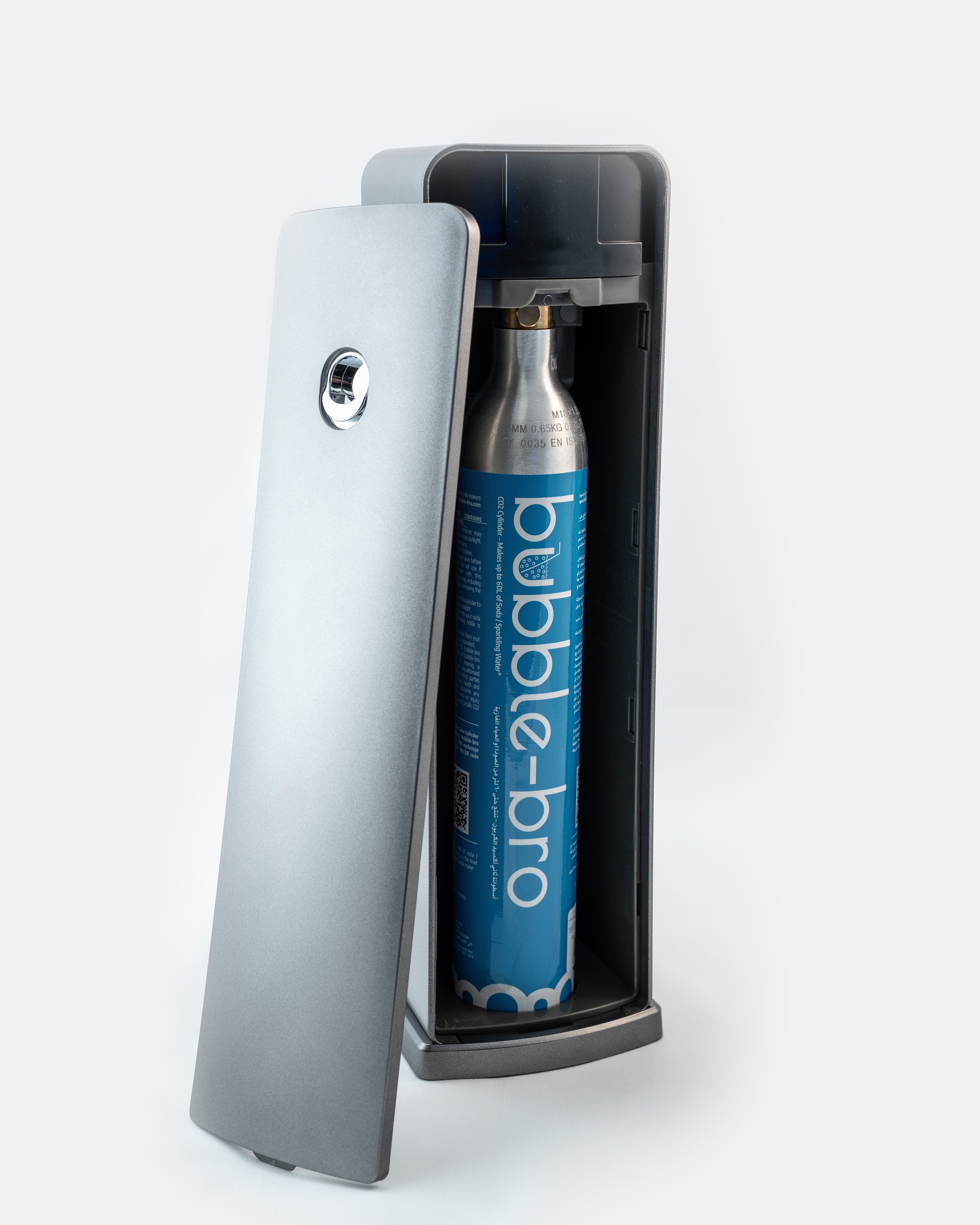 Versa Soda Maker Starter Kit | CO₂ Included, Carbonate Any Drink